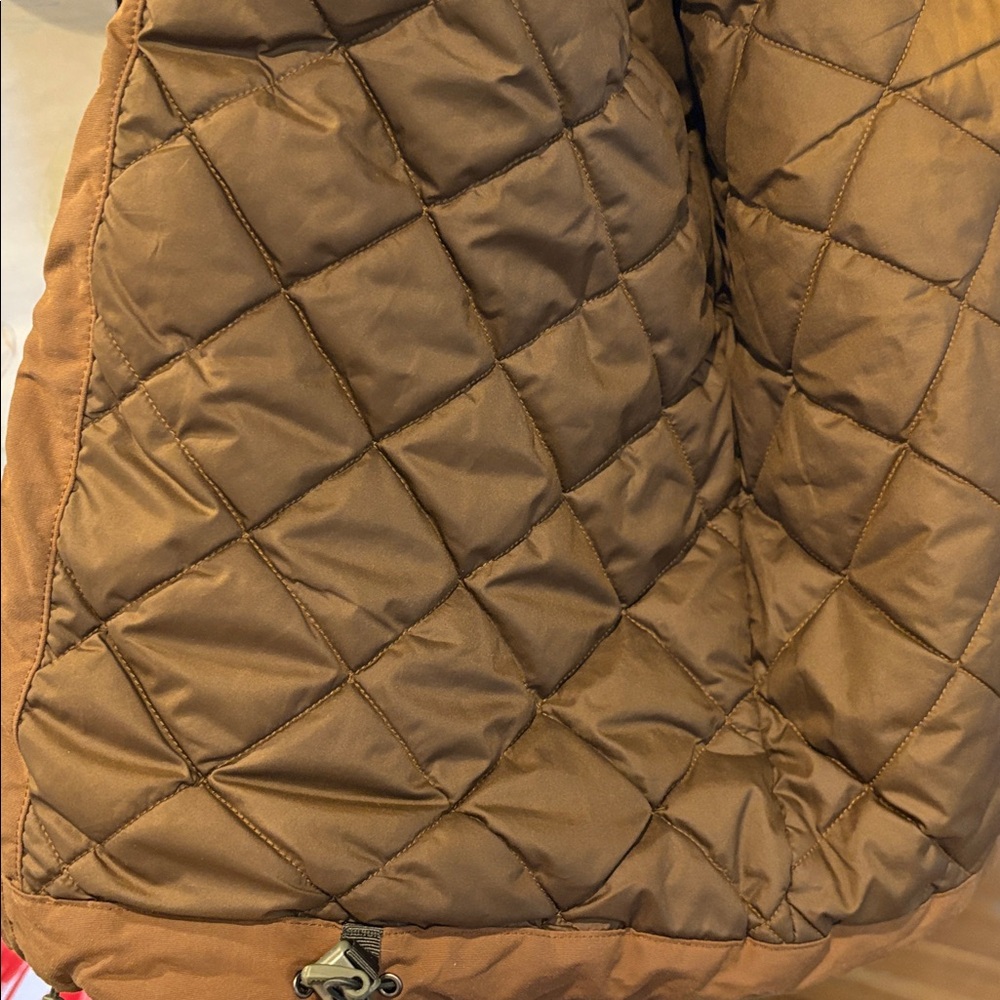 Patagonia Men's Tan Isthmus Puffer Size Medium Brown - Picture 6 of 12